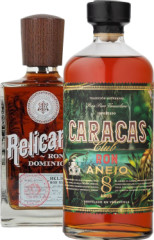 Set Ron Caracas 8 ron + Relicario Ron Dominicano Superior (set 1 x 0.7 l, 1 x 0.7 l)