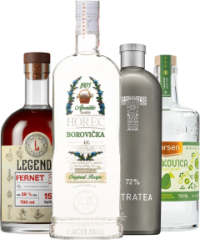 Set Slovensk hory (set 1 x 0.7 l, 1 x 0.7 l, 1 x 0.7 l, 1 x 0.7 l)