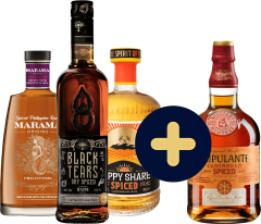 Set Spiced rum 3+1 zadarmo (set 1 x 0.7 l, 1 x 0.7 l, 1 x 0.7 l, 1 x 0.7 l)