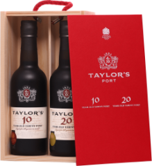 Set Taylor's 10 ron Tawny Port + 20 ron Tawny Port 2x0,375l 20% 0,75l