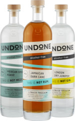 Set Undone No.1 Not Rum + No.2 Not Gin + No.6 Not Mezcal (set 3 x 0.7 l)