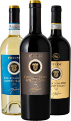 Set vn Piccini Collezione Oro mix (set 1 x 0.75 l, 1 x 0.75 l, 1 x 0.75 l, 1 x 0.75 l)