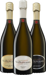 Set Vollereaux Champagne (set 1 x 0.75 l, 1 x 0.75 l, 1 x 0.75 l)