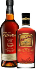 Set Zacapa Centenario 23 + Matusalem Gran Reserva 23 1,4l (set 1 x 0.7 l, 1 x 0.7 l)