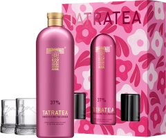 Tatratea Hibiscus & Red + 2 pohre 37% 0,7l (darekov balenie 2 pohre)