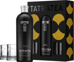 Tatratea Original + 2 pohre 52% 0,7l (darekov balenie 2 pohre)