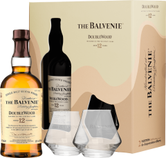 The Balvenie 12 ron Doublewood + 2 pohre 40% 0,7l (darekov balenie 2 pohre)