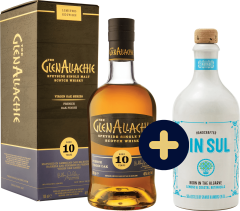 The GlenAllachie 10 ro�n� French Virgin Oak + Gin Sul zadarmo (set 1 x 0.7 l, 1 x 0.5 l)