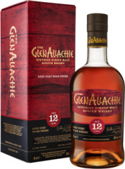 The GlenAllachie 12 ron Ruby Port Wood Finish 48% 0,7l