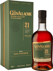 The GlenAllachie 21 ron Cask Strength Batch 5 49,2% 0,7l