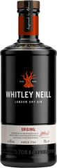 Whitley Neill Handcrafted Dry Gin 43% 0,7l